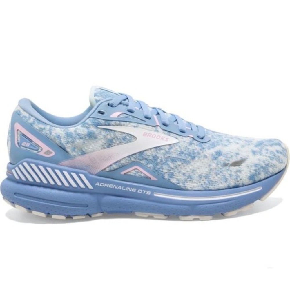 Brooks Adrenaline GTS 23 Womens Running Shoes Blue White Size 10.5 - Picture 2 of 14
